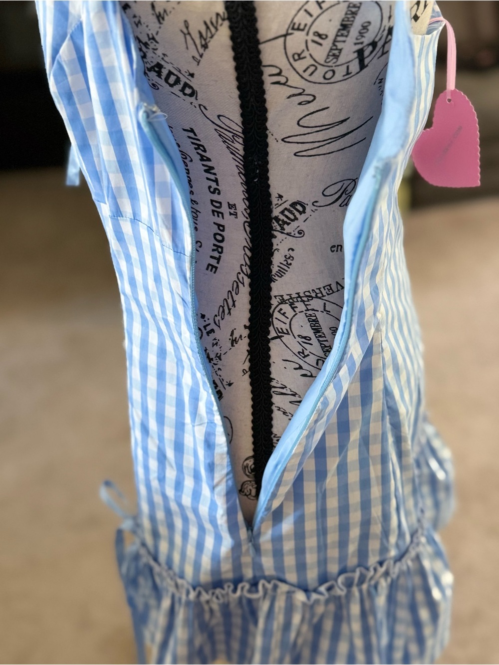 NWT Dolls Kill Sugar Thrillz - Americana Mini Dress - Picture 9 of 9